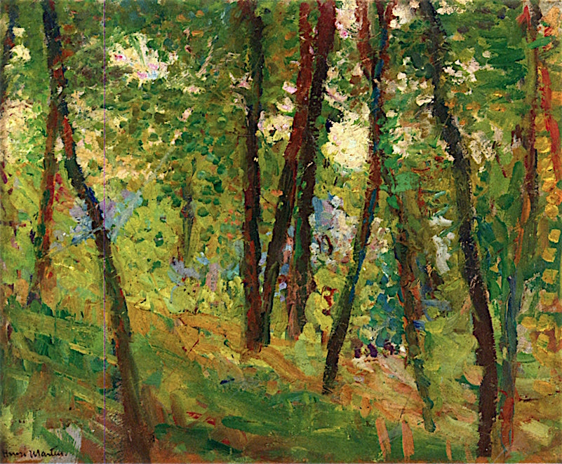 In the Woods by Maxime Maufra,A3(16x12")Poster