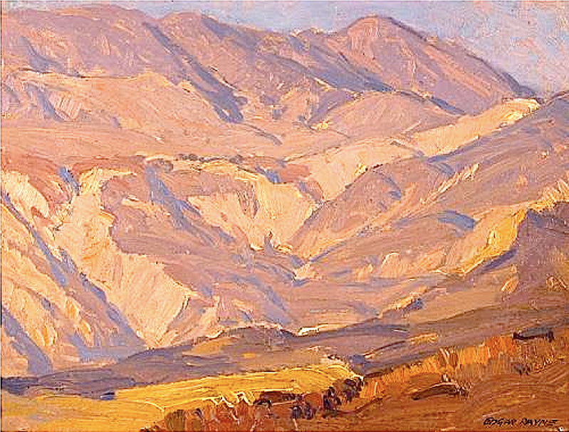 Laguna Hills, vintage artwork by Edgar Alwyn Payne, 12x8" (A4) Poster