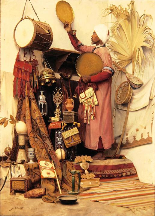 The Curiosity Dealer by Jean Discart,A3(16x12")Poster