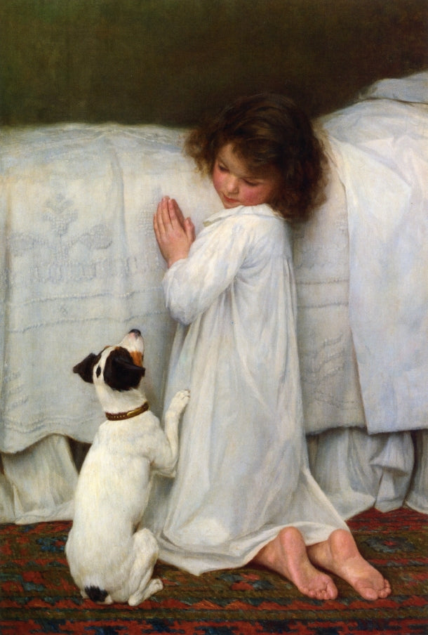 Forgive Us Our Trespasses by William Henry Gore,A3(16x12")Poster