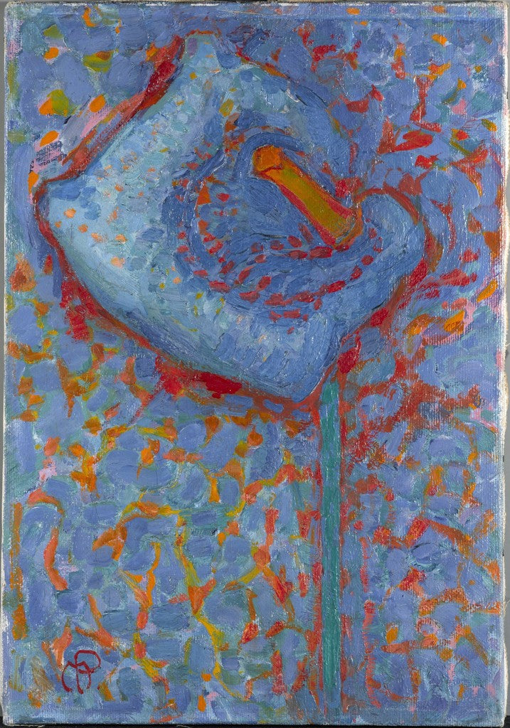 Arum Lily, vintage artwork by Piet Mondriaan, 12x8" (A4) Poster