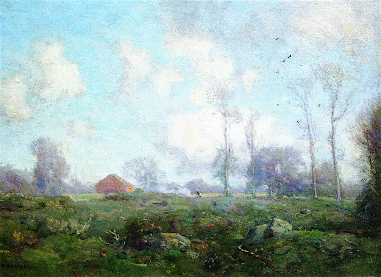Passing Clouds by Charles Harold Davis,A3(16x12")Poster