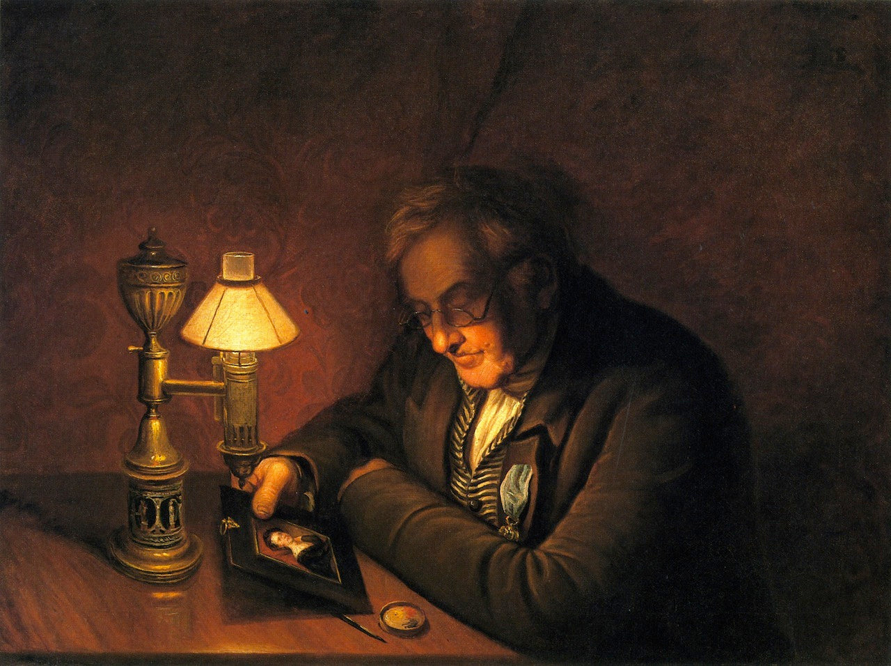 James Peale, vintage artwork by Charles Willson Peale, 12x8" (A4) Poster