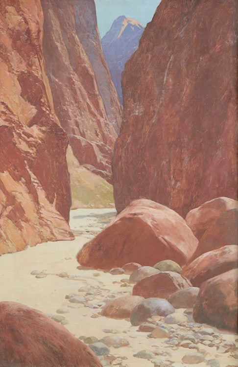 Canyon Path by Fernand H. Lungren,A3(16x12")Poster