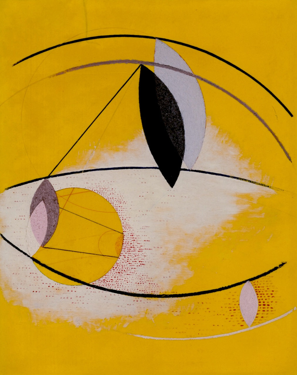 Gal AB I, vintage artwork by László Moholy-Nagy, 12x8" (A4) Poster