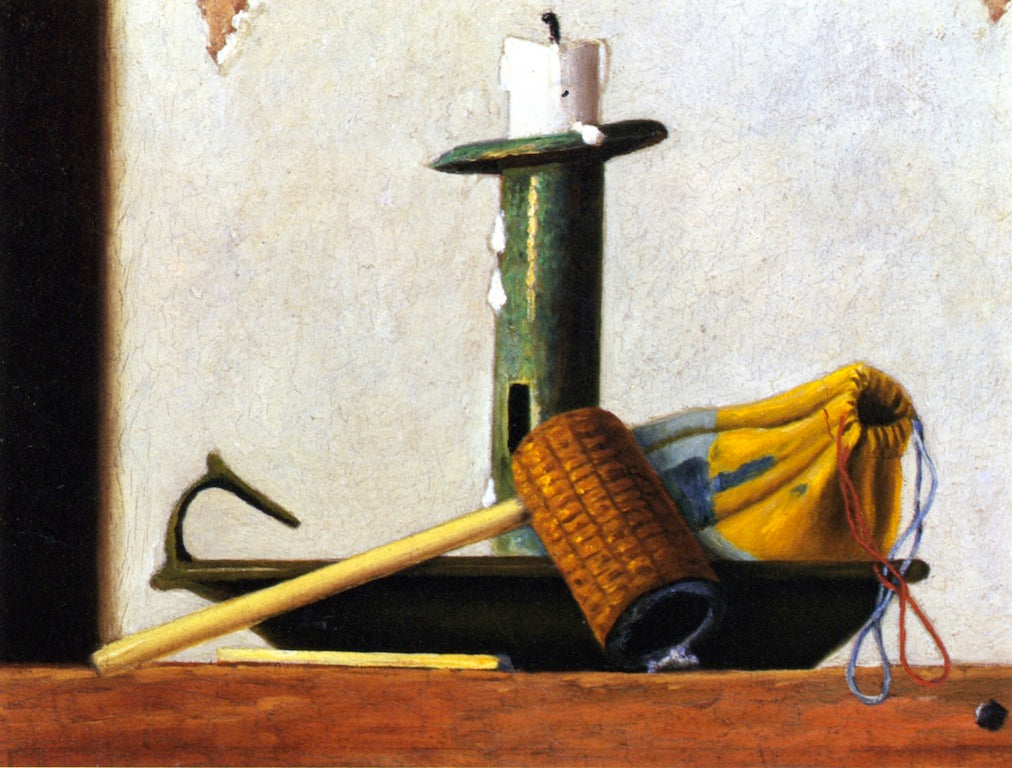 Pipe and Candle by John Frederick Peto,A3(16x12")Poster