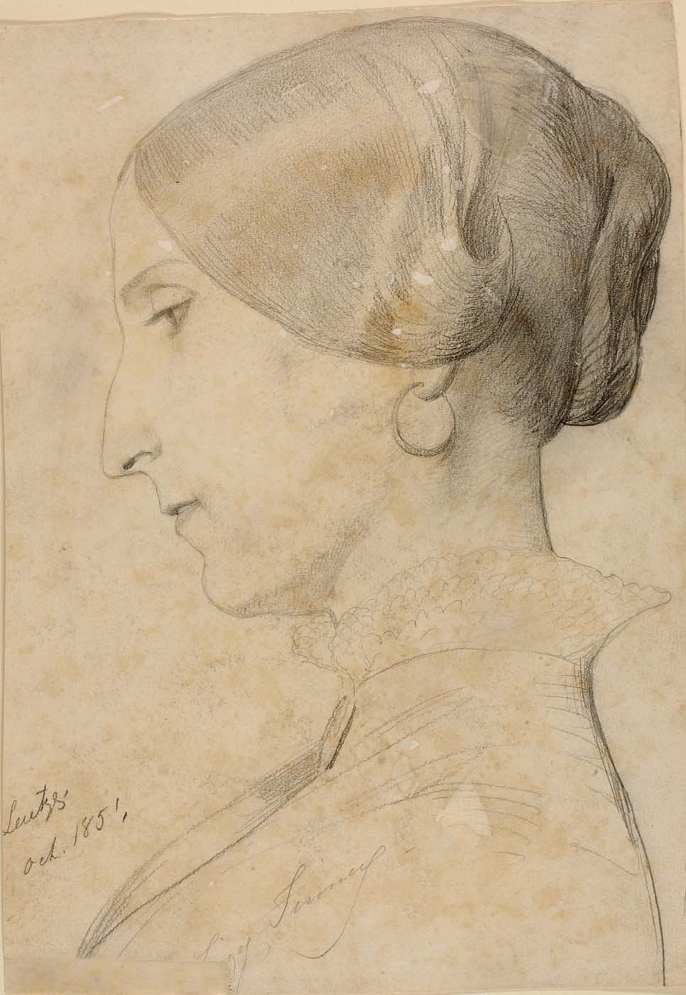 Elizabeth Dunn Finney, vintage artwork by Emanuel Gottlieb Leutze, A3 (16x12") Poster Print
