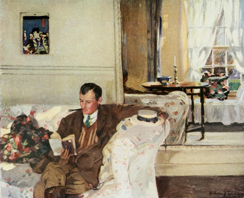 Portrait of Algernon Talmage by Hilda Fearon,16x12(A3) Poster