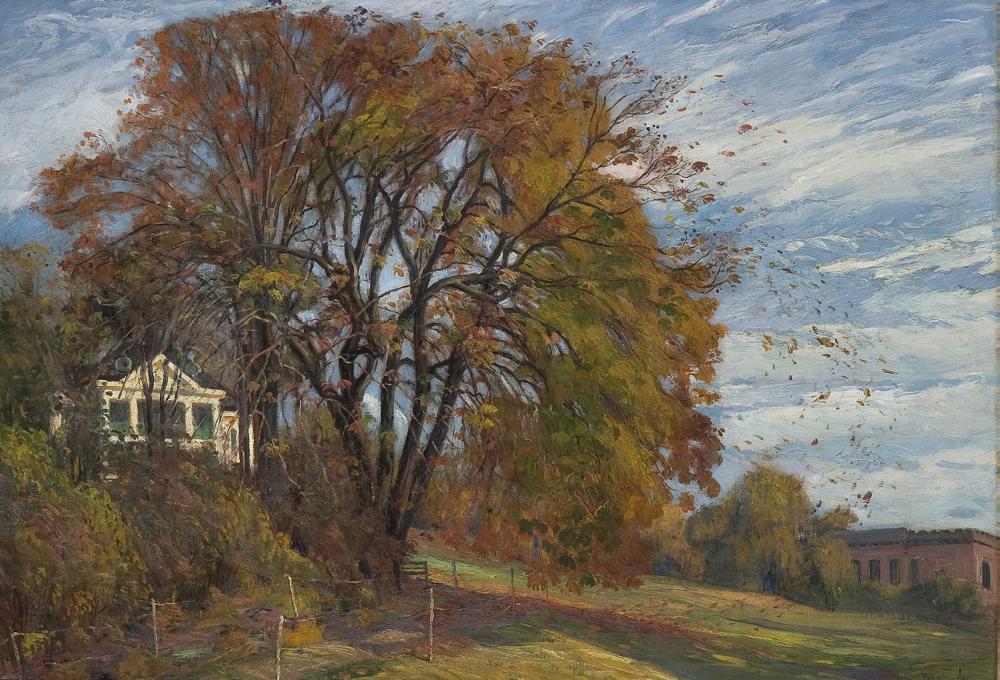 Villa Kasbah, later the Bergehus by Thorolf Holmboe,A3(16x12")Poster