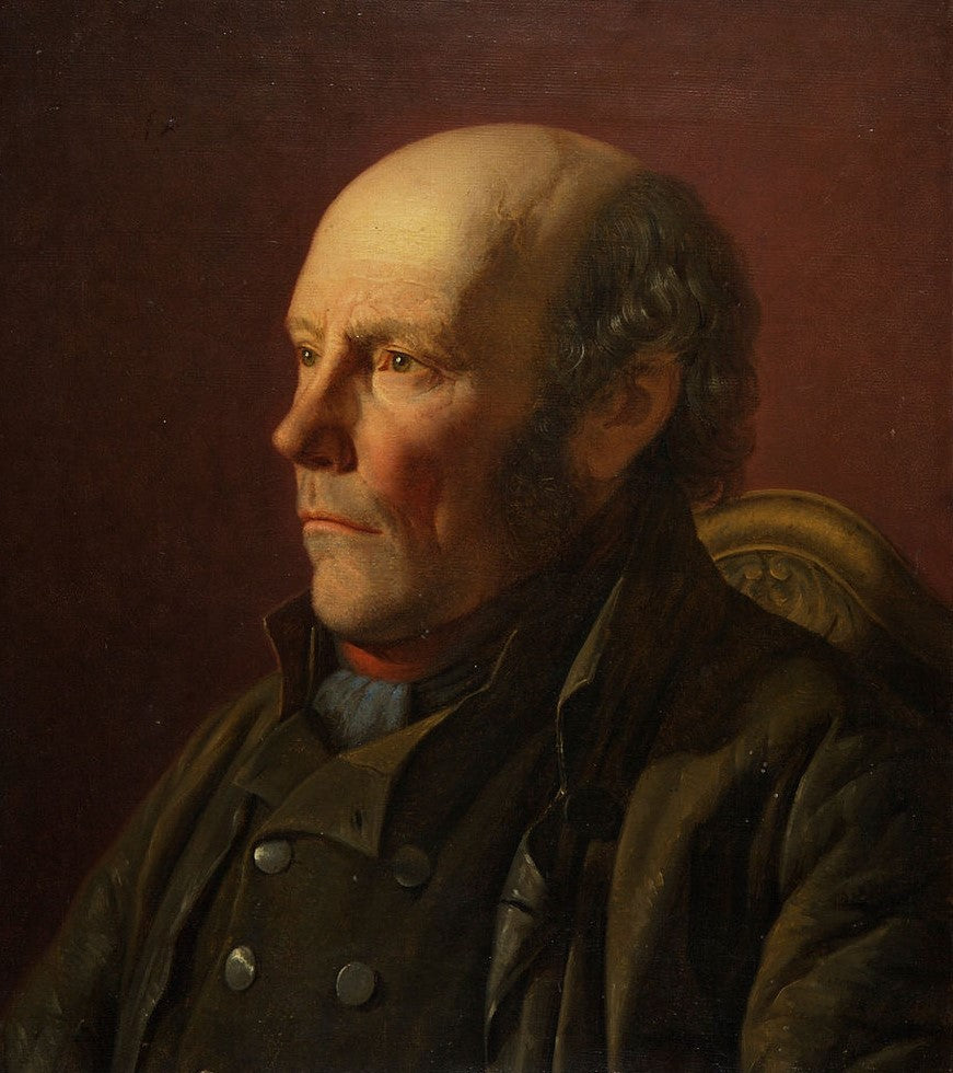 A Swedish Peasant, vintage artwork by Lars Hansen, A3 (16x12") Poster Print