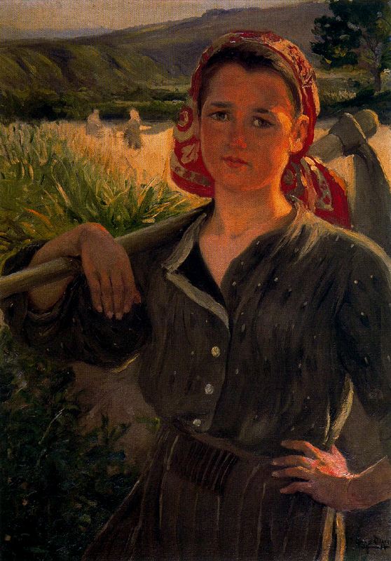 Muchacha by Ignacio Díaz Olano,A3(16x12")Poster