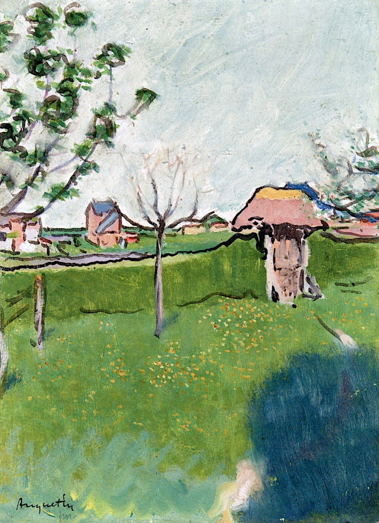 Garden near Gisors by Louis emile Anquetin,A3(16x12")Poster
