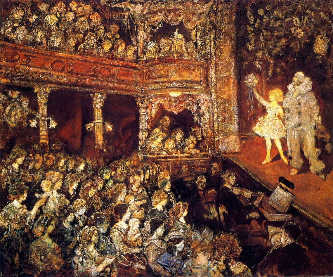 The Children's Theater by Jerome Myers,A3(16x12")Poster
