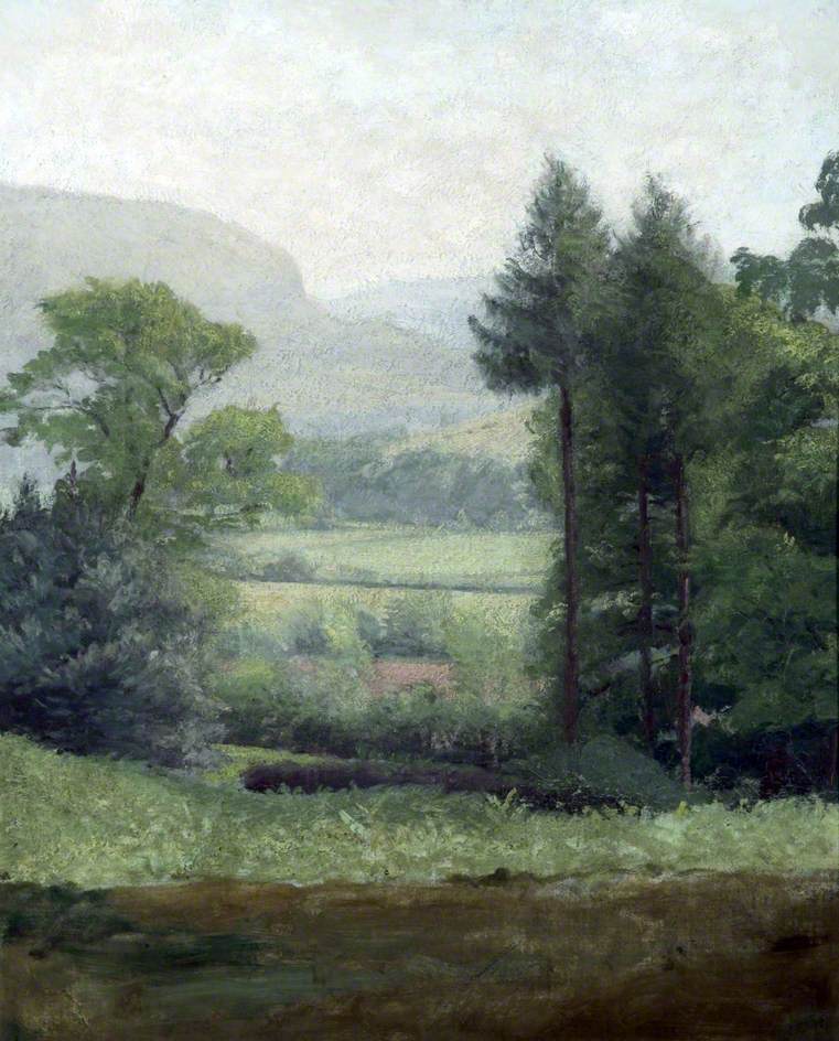 myoy Brest from Llanthony Valley by Maxwell Gordon Lightfoot,16x12(A3) Poster