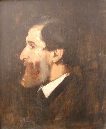 Charles Ziegler, vintage artwork by Jean-Jacques Henner, 12x8" (A4) Poster
