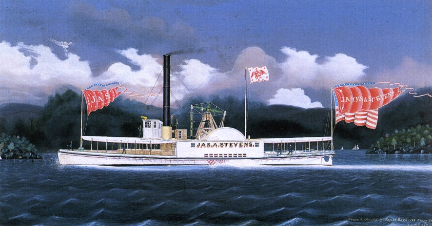 James A. Stevens, vintage artwork by James Bard, A3 (16x12") Poster Print