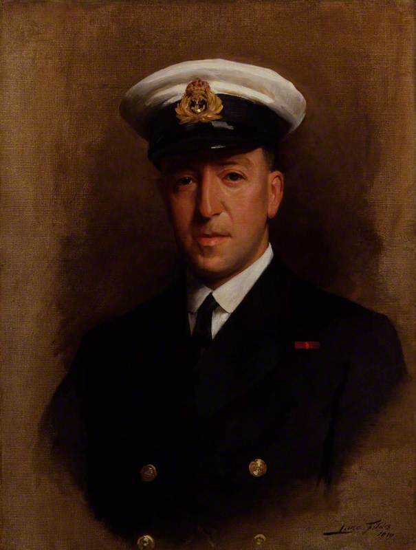 Sir Paul Fildes, vintage artwork by Sir Luke Fildes, 12x8" (A4) Poster