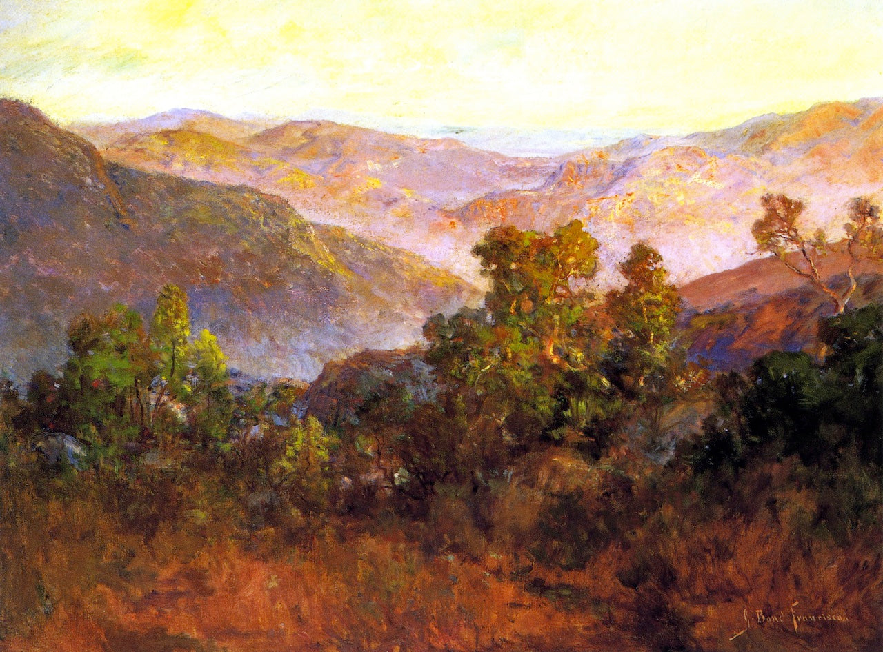 Foothills of California, Tejon Ranch by John Bond Francisco,A3(16x12")Poster