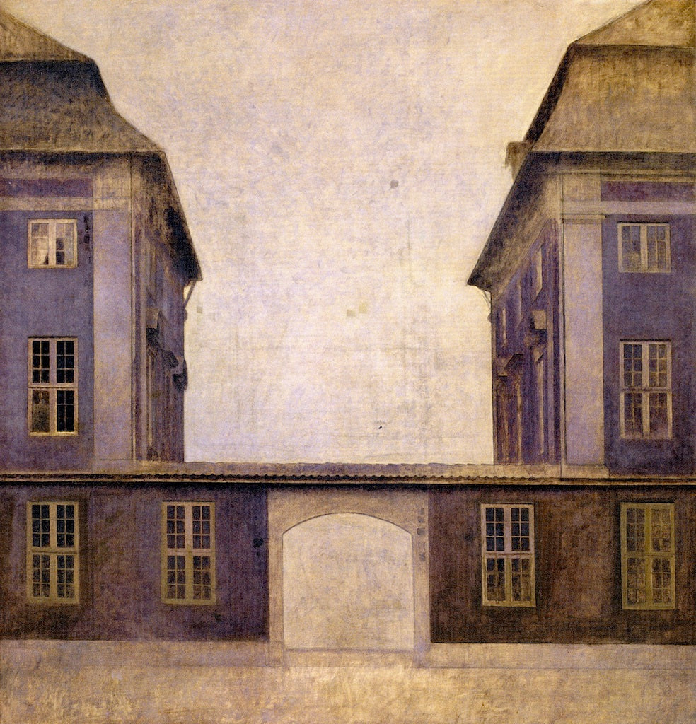 ic Company, seen from St. Anne Street by Vilhelm Hammershoi,A3(16x12")Poster