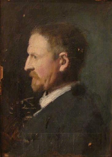 Camille Wetzel, vintage artwork by Jean-Jacques Henner, 12x8" (A4) Poster