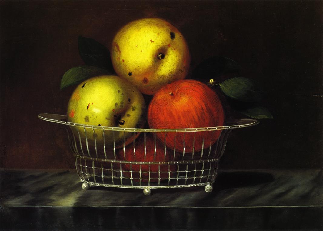 The Basket of Apples, vintage artwork by Robert Street, A3 (16x12") Poster Print