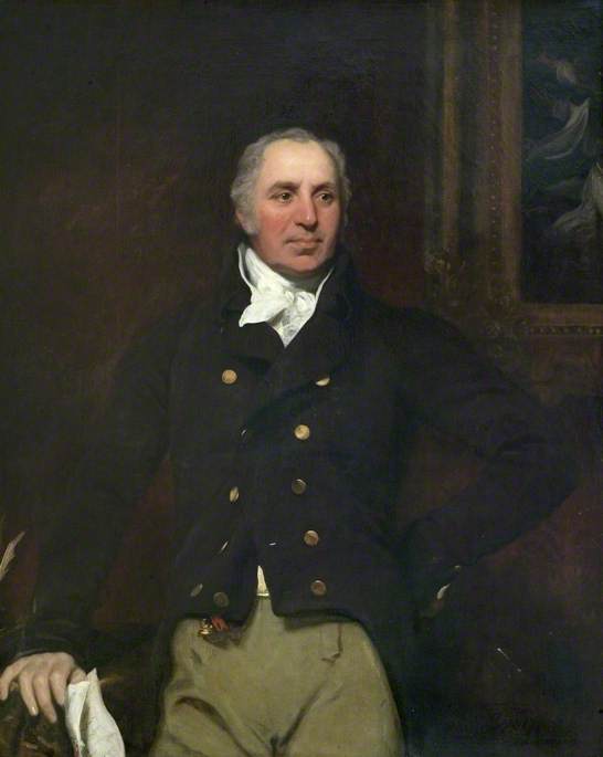 Richard Arkwright Junior (1755–1843), vintage artwork by Henry William Pickersgill, 12x8" (A4) Poster