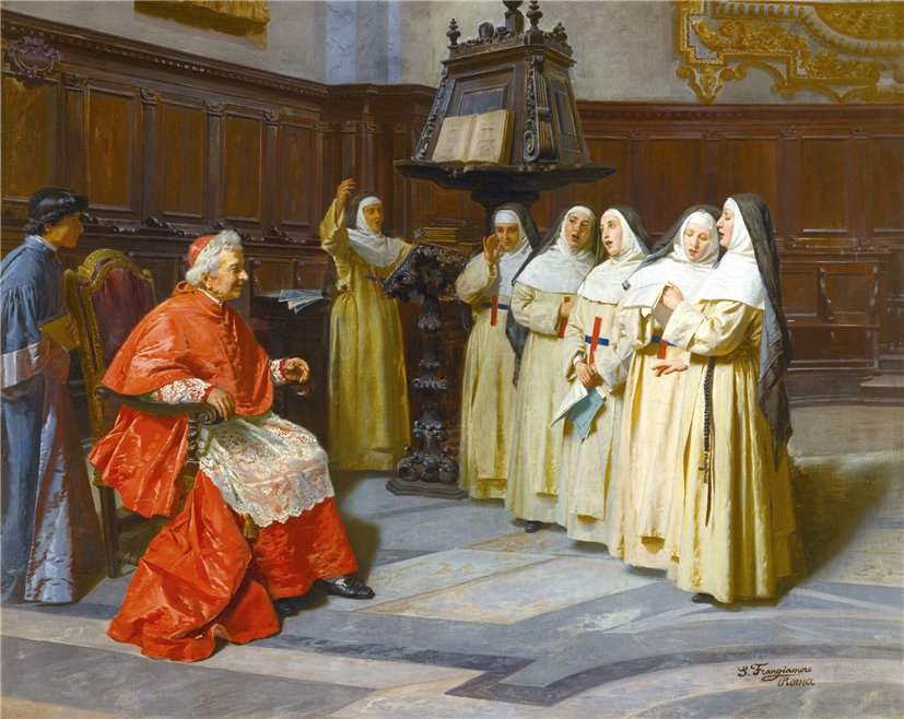The Choir by Salvatore Frangiamore,A3(16x12")Poster