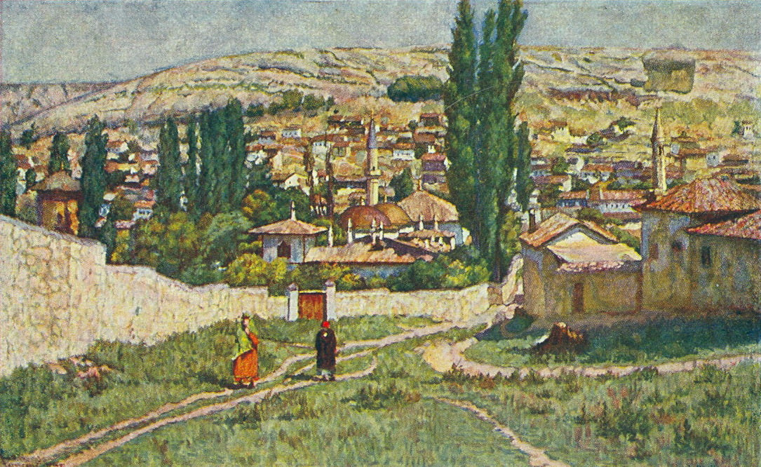 Bakhchisaray by Ilya Mashkov,16x12(A3) Poster