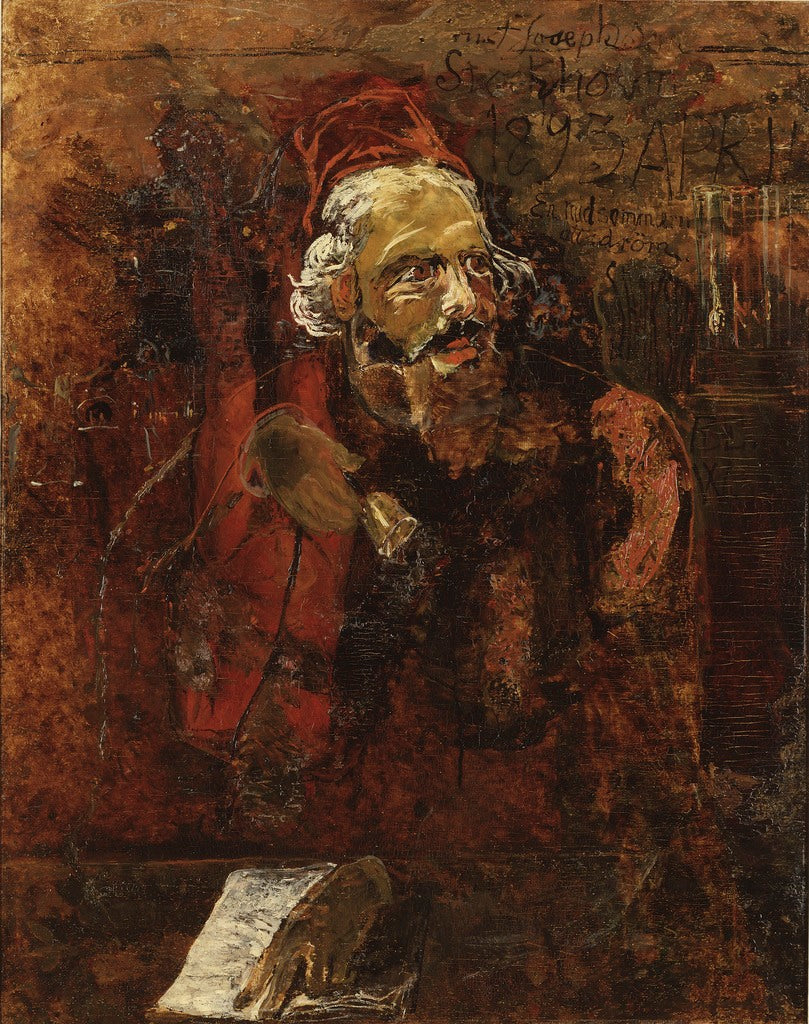 Ludvig Josephson, Stage Director, vintage artwork by Ernst Josephson, 12x8" (A4) Poster