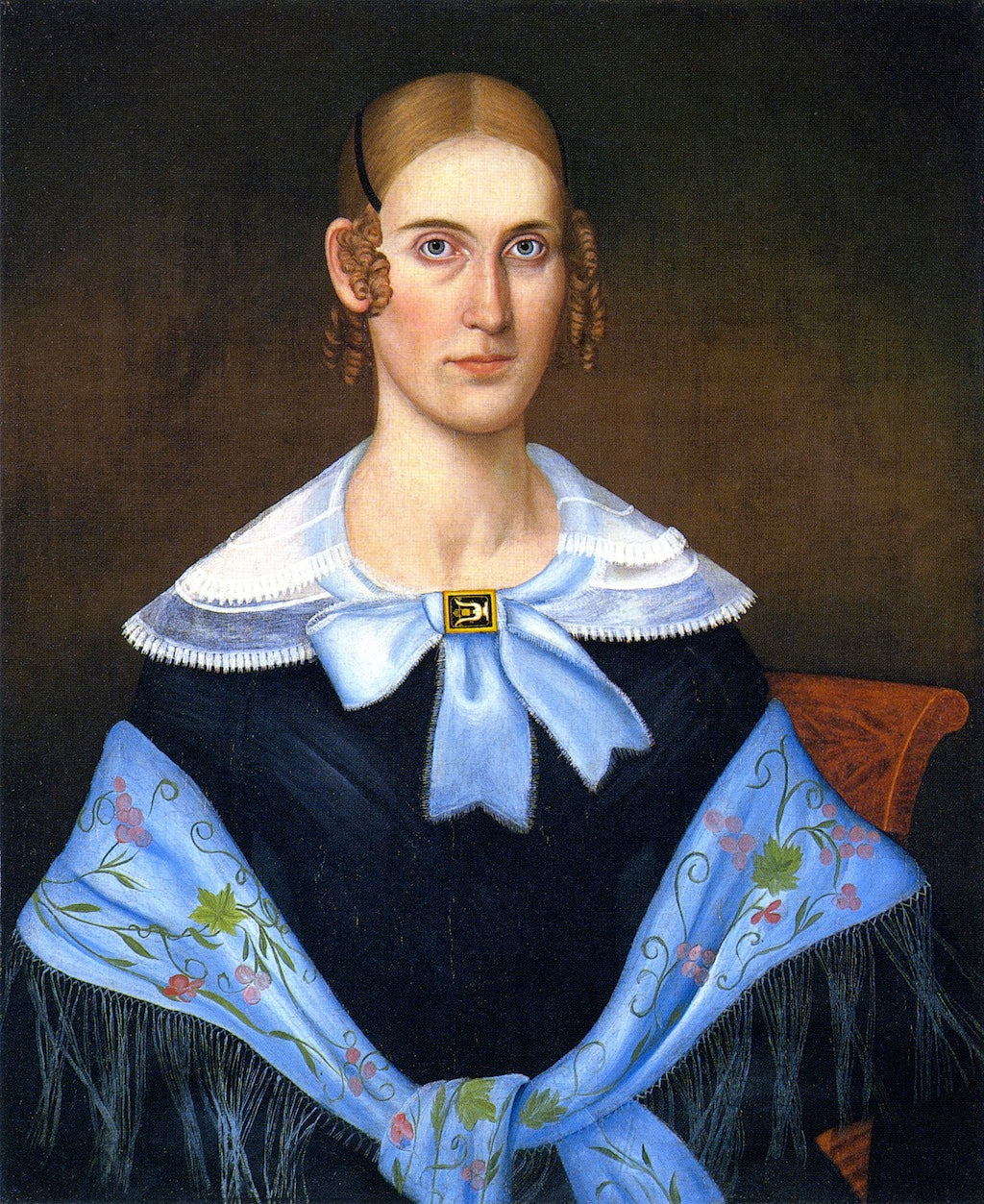 Julia A. M. Peck, vintage artwork by John Wilkie, 12x8" (A4) Poster