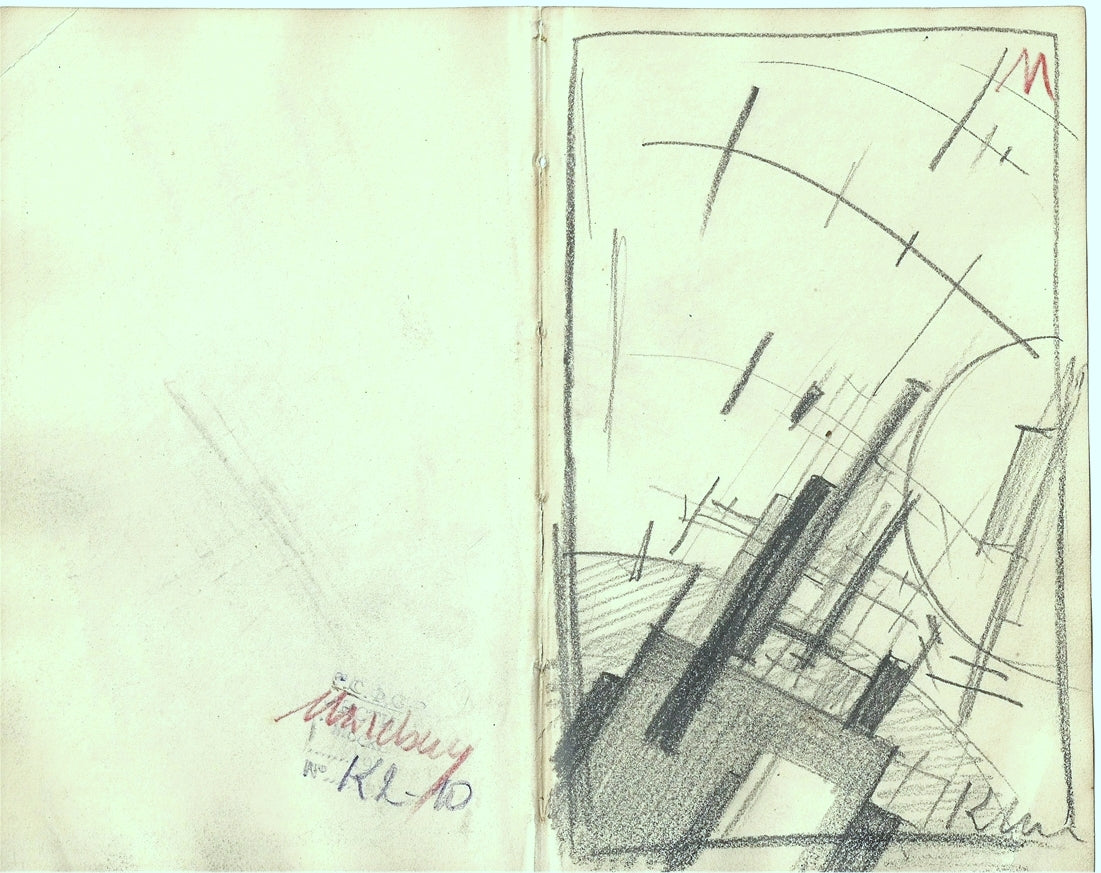 Malevich Sketchbook, # K 2 - 11 by Kasimir Malevich,16x12(A3) Poster