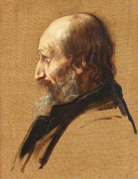 Thomas Dixon, vintage artwork by Alphonse Legros, 12x8" (A4) Poster
