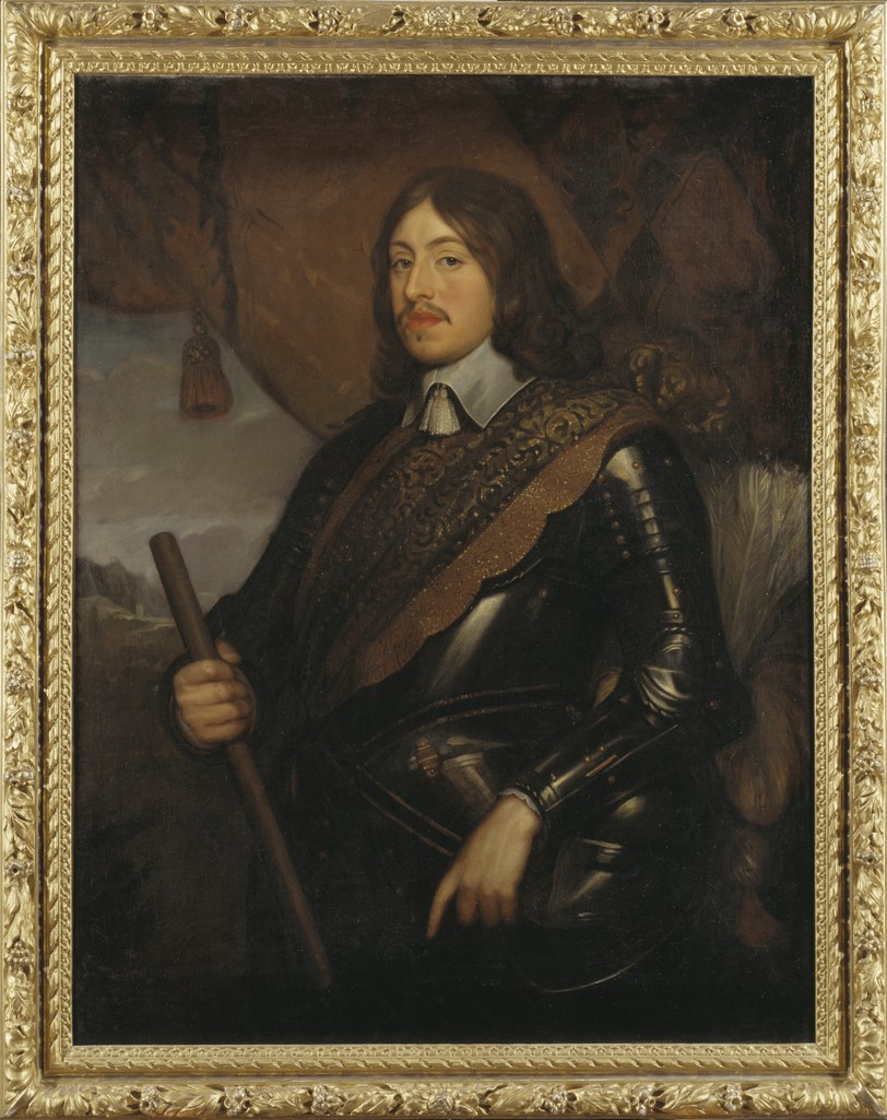 Karl X Gustav, King of Sweden, vintage artwork by David Beck, 12x8" (A4) Poster