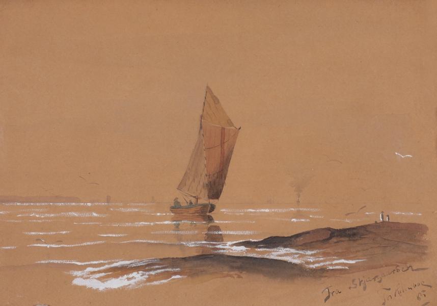 From Skjærgården by Thorolf Holmboe,A3(16x12")Poster