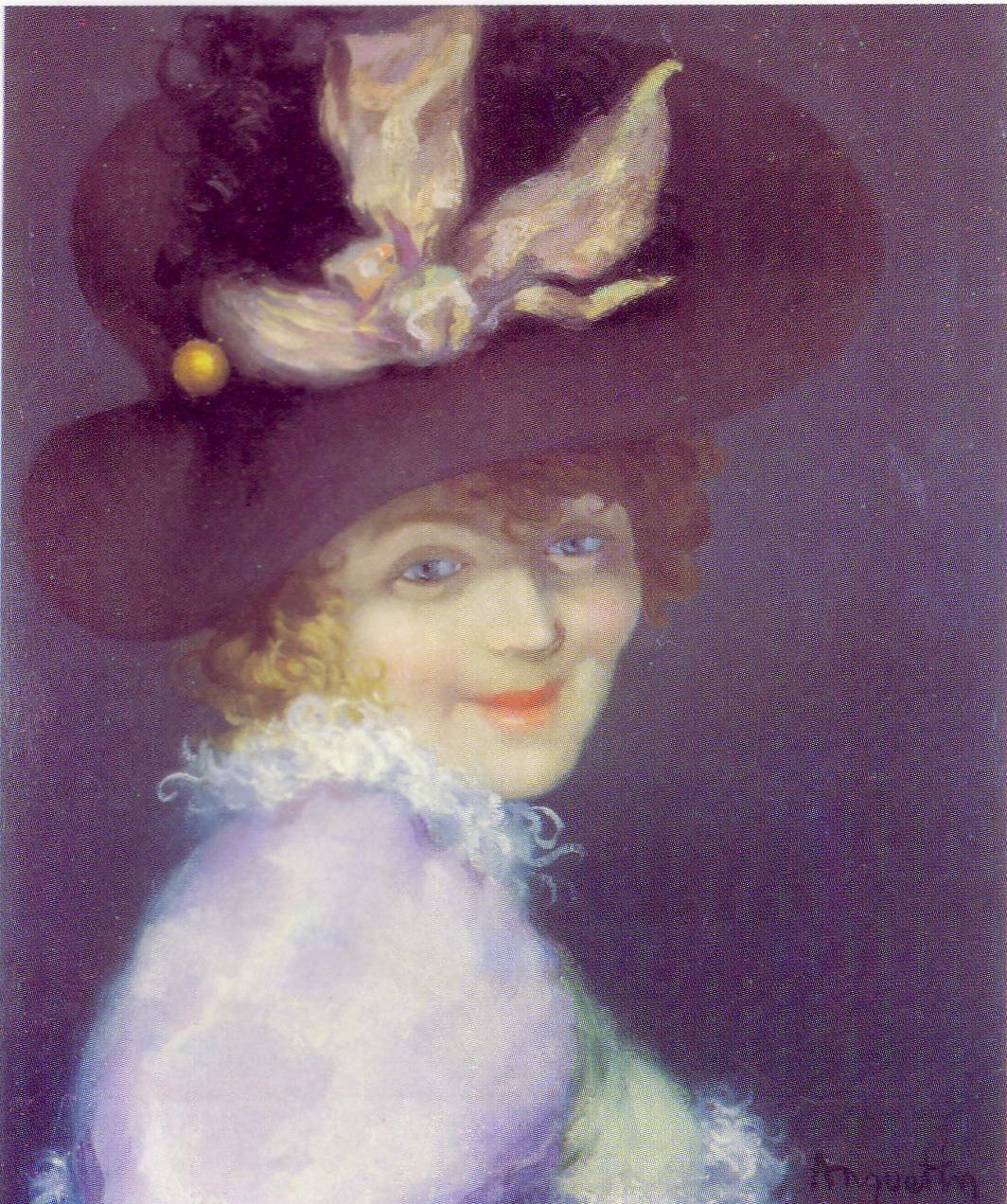 La Rieuse by Louis emile Anquetin,A3(16x12")Poster
