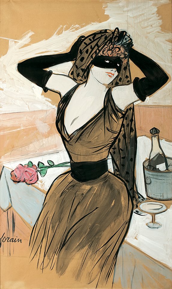 La Comedie Parisienne by Jean-Louis Forain,A3(16x12")Poster