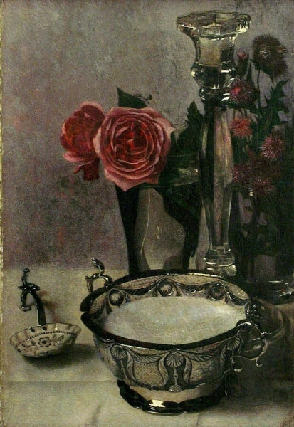 Still LIfe with Sugar Bowl by Floris Verster,A3(16x12")Poster