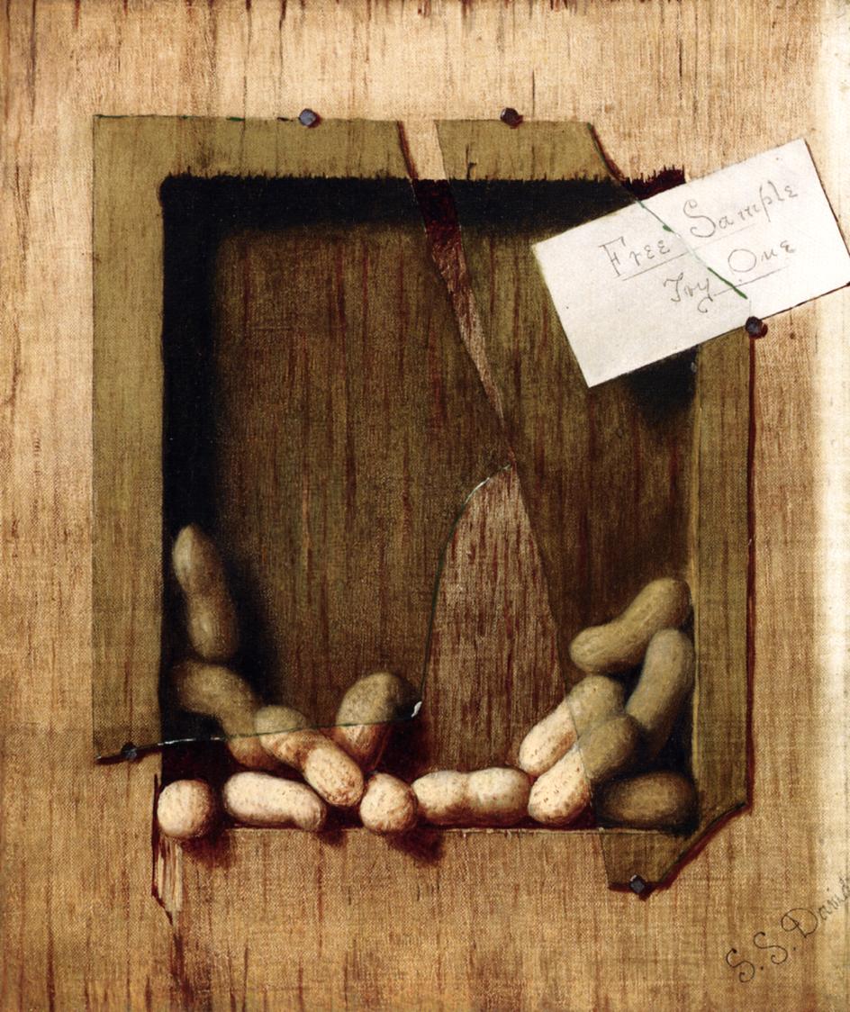 Free Sample, Try One, vintage artwork by De Scott Evans, 12x8" (A4) Poster