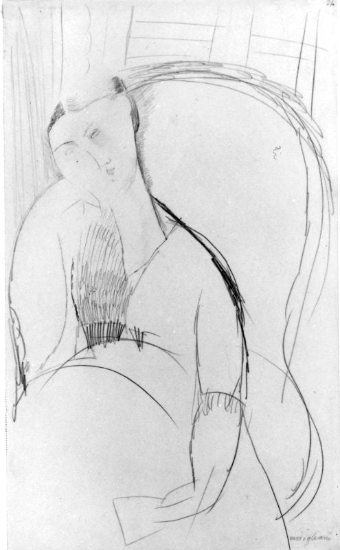 Beatrice Hastings by Amedeo Modigliani,16x12(A3) Poster