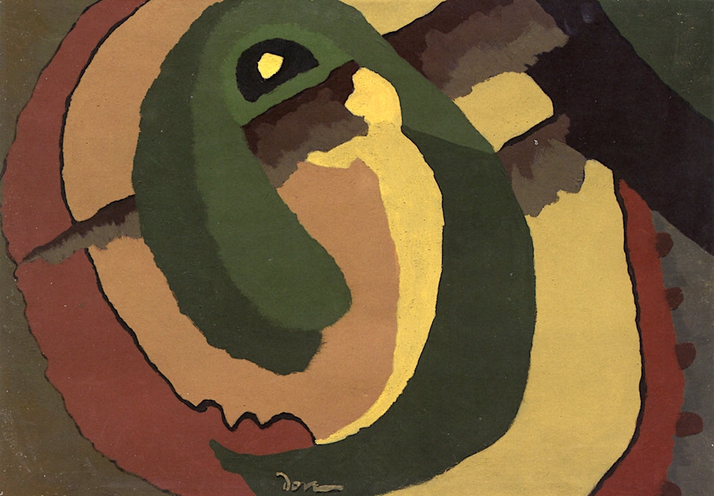 A Few Shapes, vintage artwork by Arthur Dove, 12x8" (A4) Poster