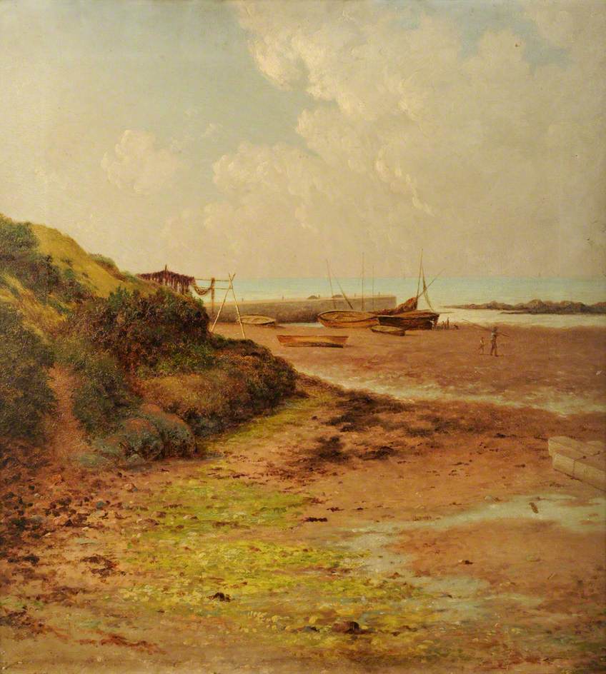 Maidens, vintage artwork by Douglas Harvey, A3 (16x12") Poster Print