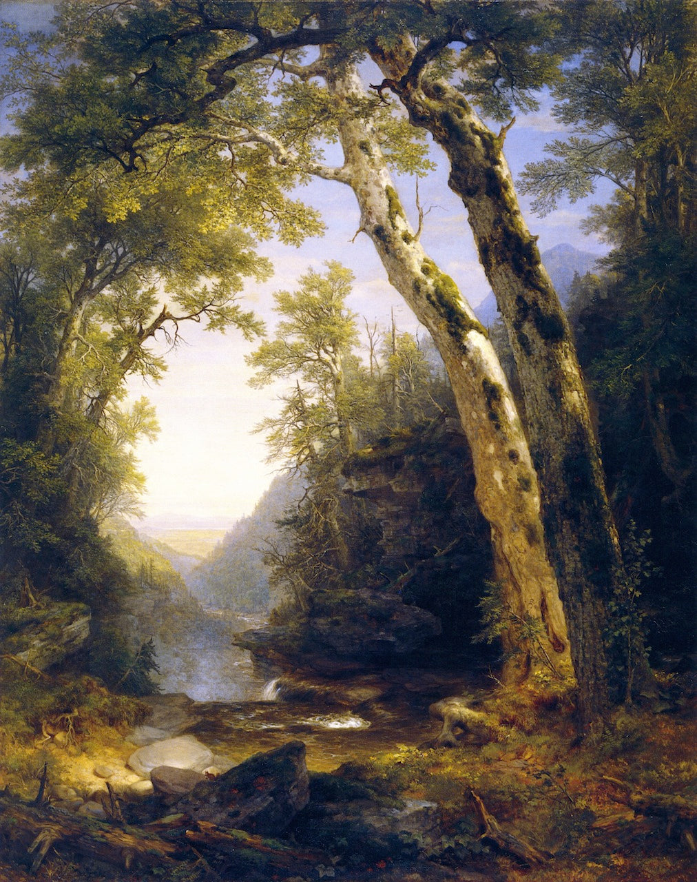The Catskills, vintage artwork by Asher Brown Durand, A3 (16x12") Poster Print