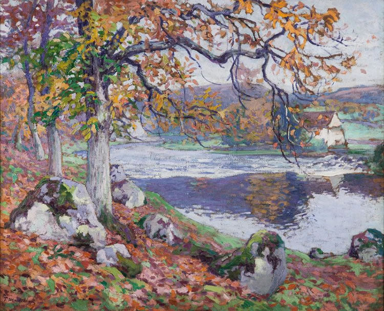 The Mill Genetin, vintage artwork by Paul Madeline, 12x8" (A4) Poster