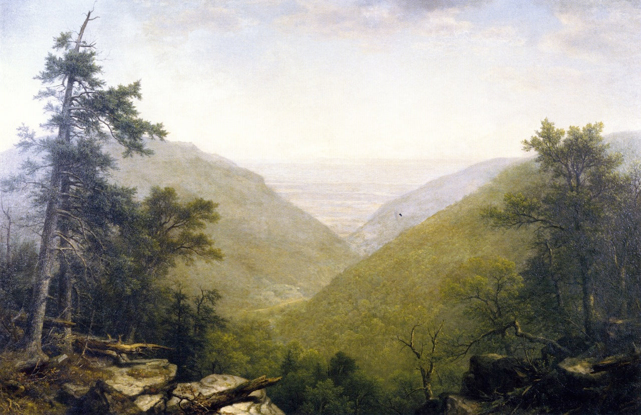 Kaaterskill Clove, vintage artwork by Asher Brown Durand, A3 (16x12") Poster Print
