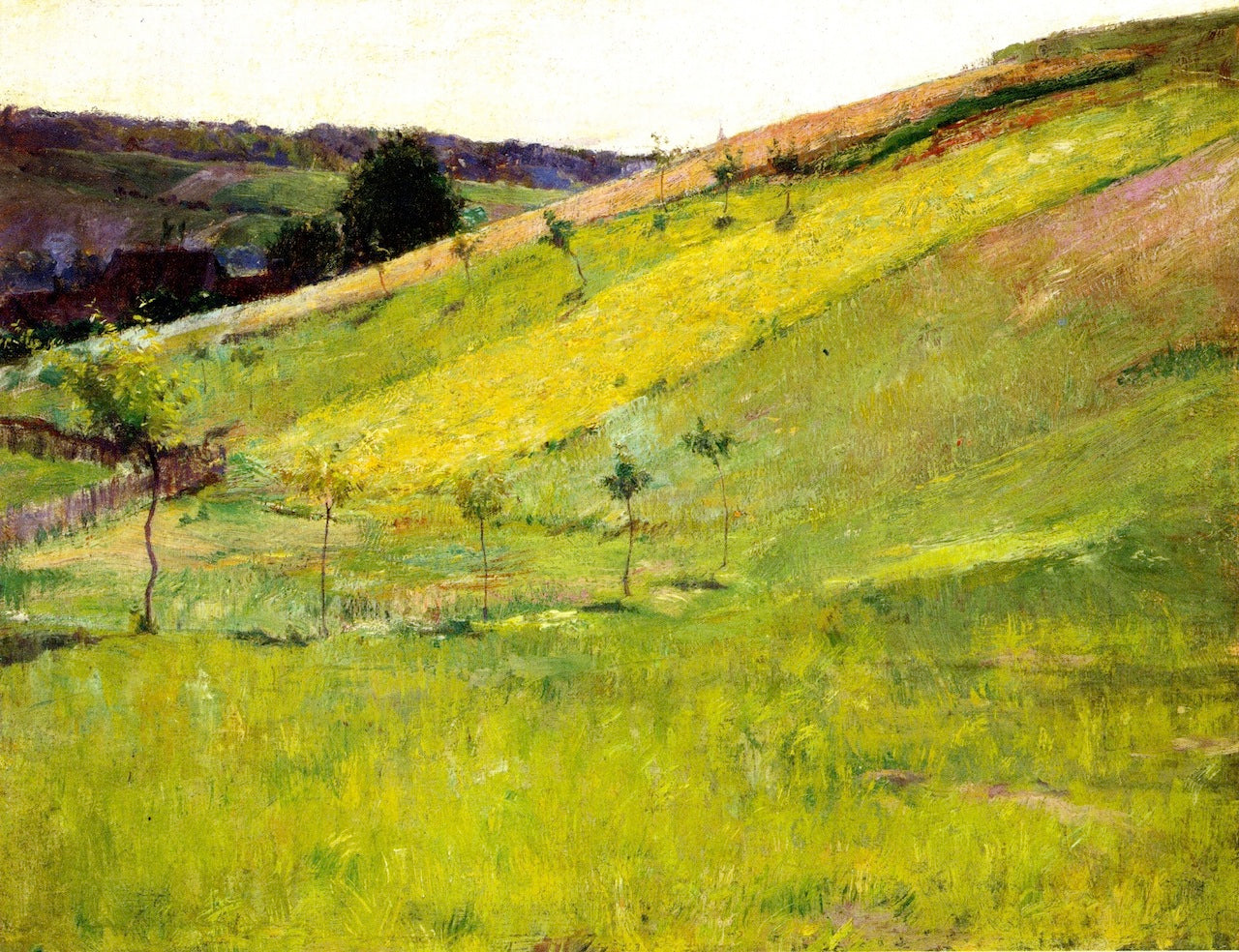 Giverny Hillside by Guy Orlando Rose,A3(16x12")Poster