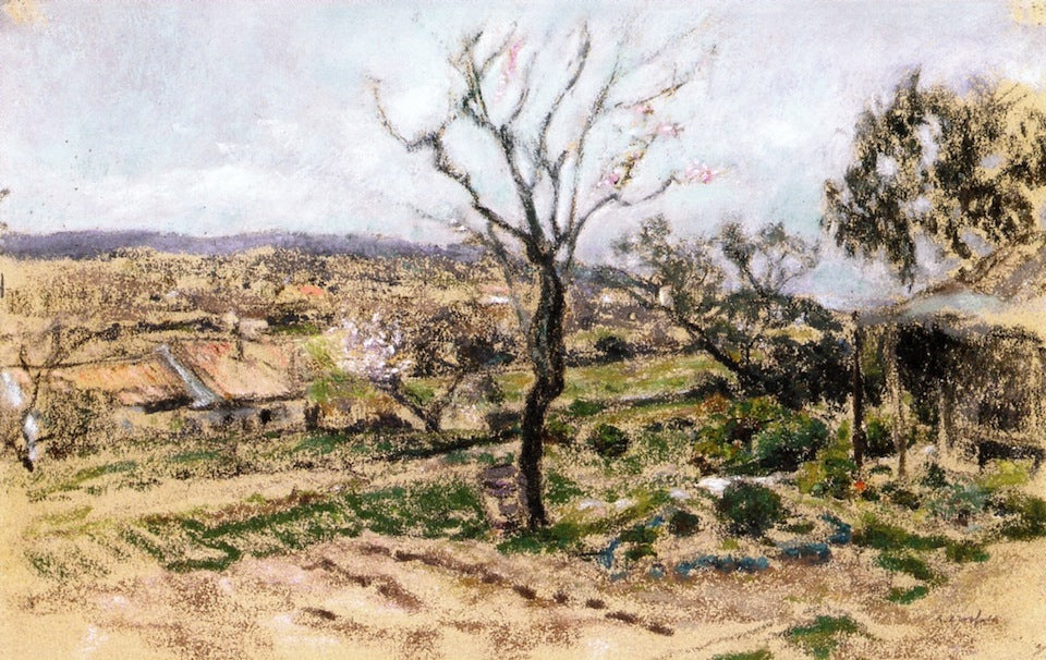Landscape of the Midi by Ker Xavier Roussel,A3(16x12")Poster