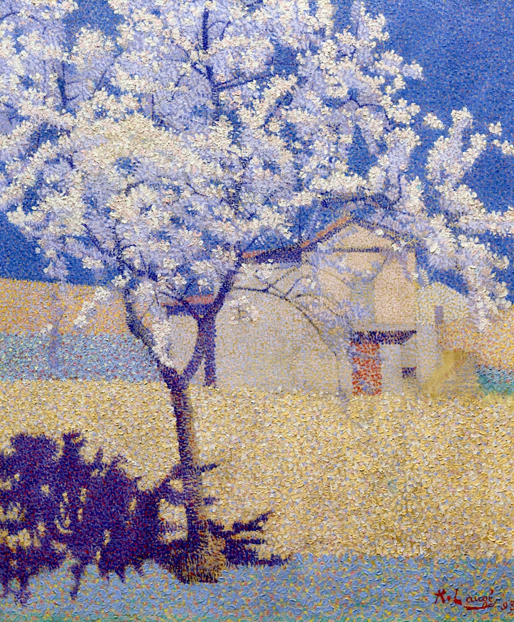 Tree in Bloom by Achille Lauge,A3(16x12")Poster