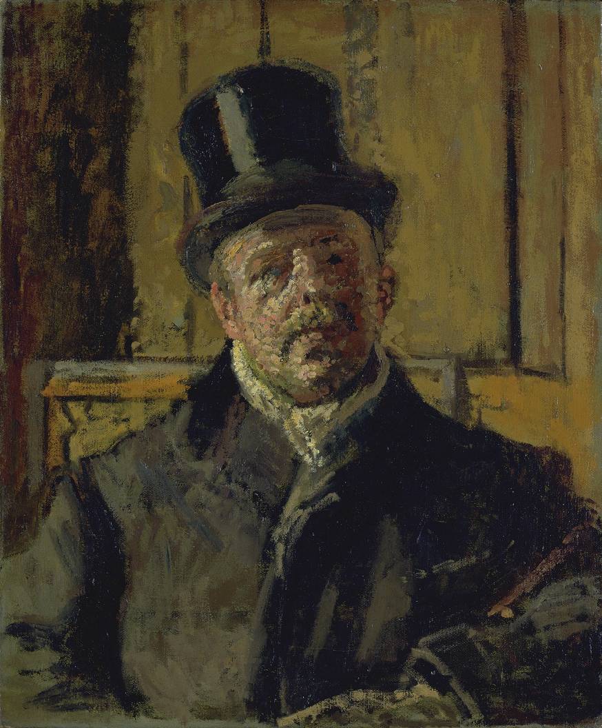 Jacques-Emile Blanche, vintage artwork by Walter Richard Sickert, 12x8" (A4) Poster