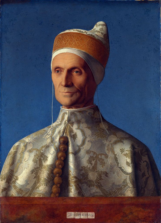 Doge Leonardo Loredano, vintage artwork by Giovanni Bellini, A3 (16x12") Poster Print