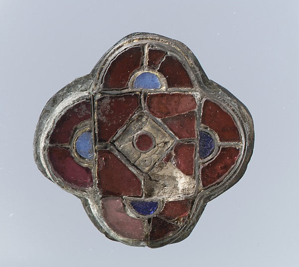 :Quatrefoil Brooch second half 6th century-16x12"(A3) Poster